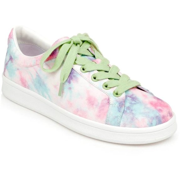 RAMPAGE Holly Tie-Dye Low Top Sneakers - Tennis Shoes - NEW IN BOX - Picture 1 of 7
